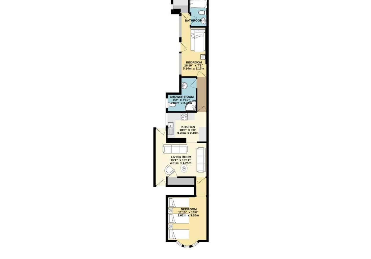 St Peters Pad By My Getaways Free Parking Apartment Brighton Luaran gambar
